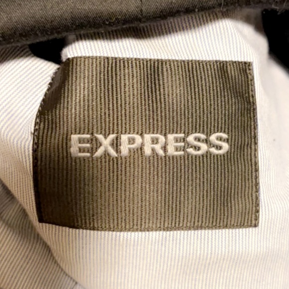 S - Express Grey Vest Jacket - Picture 6 of 6
